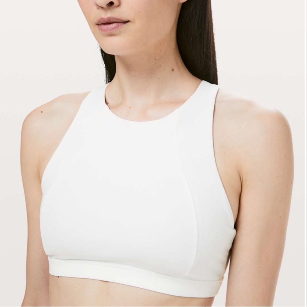 LULULEMON / Free To Be Serene HIGH NECK Sports Bra / NWT! - Picture 3 of 6